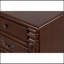 Commode 9 tiroirs, cerise