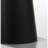 Ebony Black 22" Round End Table With Enchanting Natural Wood Grain Pattern Charming