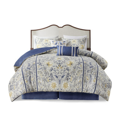 Ensemble d'édredon en coton 6 pièces pour très grand lit