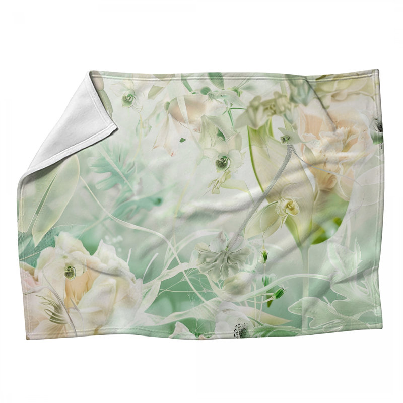 Jeté Floral, L 50 po x L 60 po