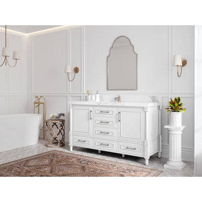 Ensemble de meuble-lavabo simple 60 po Aberdeen