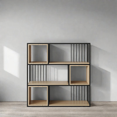 Une bibliothèque de style roman et artistique
