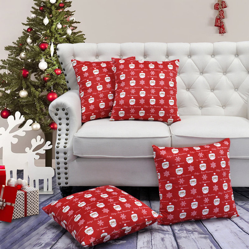 Geometric Square Cushion Cover