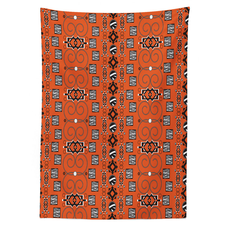 Geometric Tablecloth, 70" x 52"