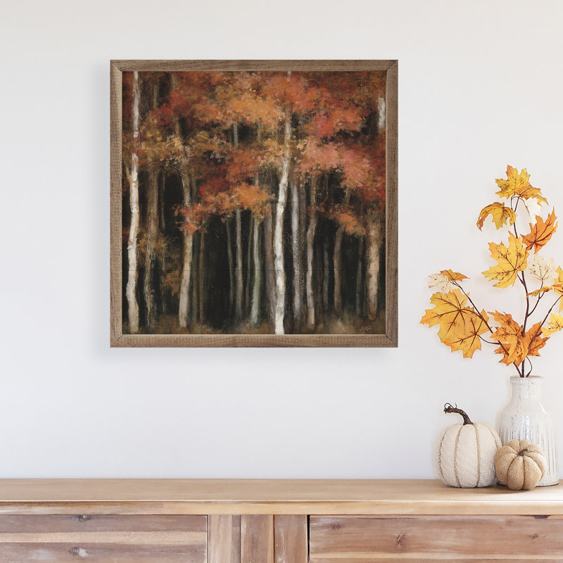 «Bois d’ooût» par Julia Purinton, H 16 po x l 16 po