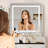 Makeup Vanity with LED Mirror & Charging Station, 2 Drawers & Storage Stool for Bedroom-1961286416