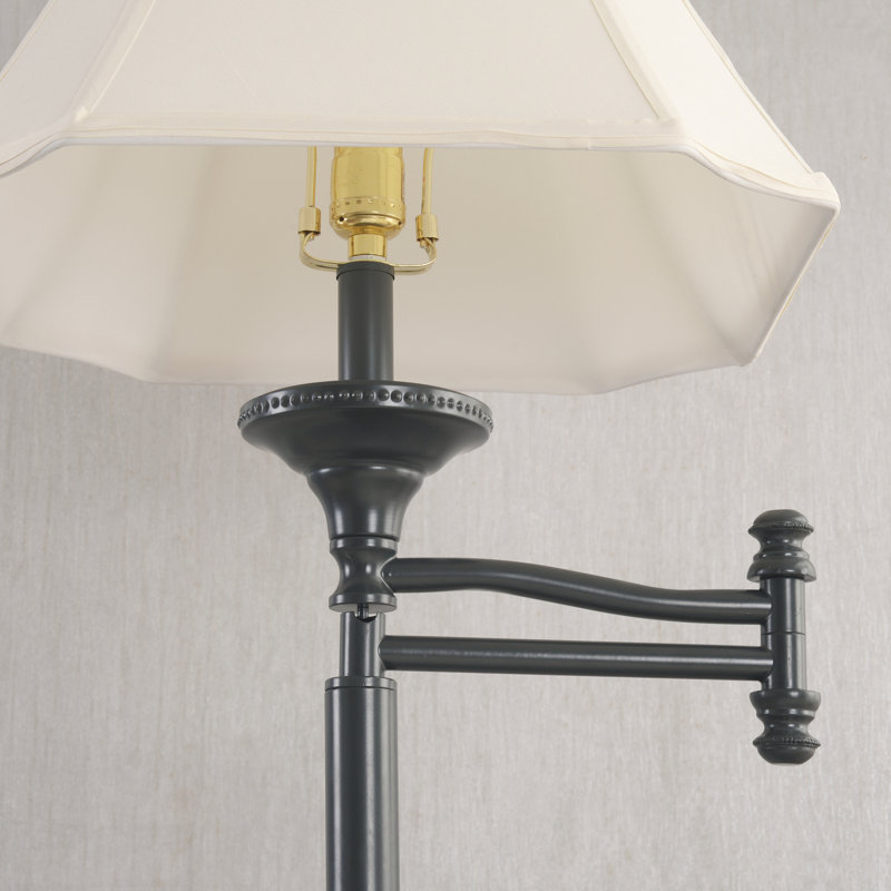 Lampe sur pied à bras pivotant 59 po Herscher