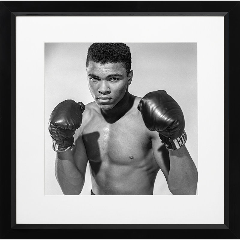Muhammed Ali - Print on Wood
