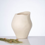 Mosco white Handmade Ceramice Vase