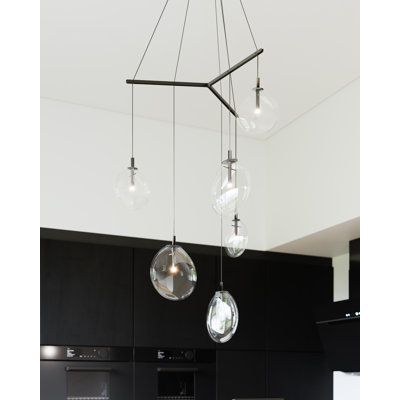 Luminaire suspendu à 3 lumières DEL Cantina