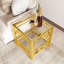 Table d'appoint 19,7 po Modern Gold-173280091