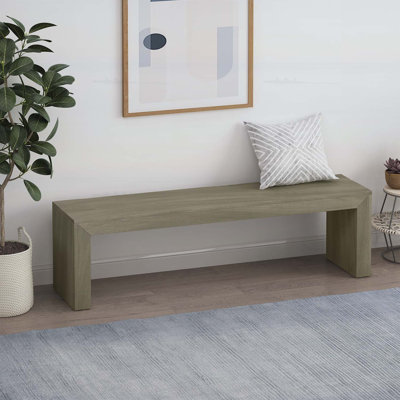 Banc de salle à manger en bois, durable et élégant pour un décor de ferme
