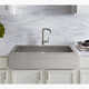 Vault™ 35-3/4" x 24-5/16" x 9-5/16" Top-Mount Single-Bowl Stainless Steel Kitchen Sink