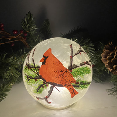 Christmas Bird Decorative Accent