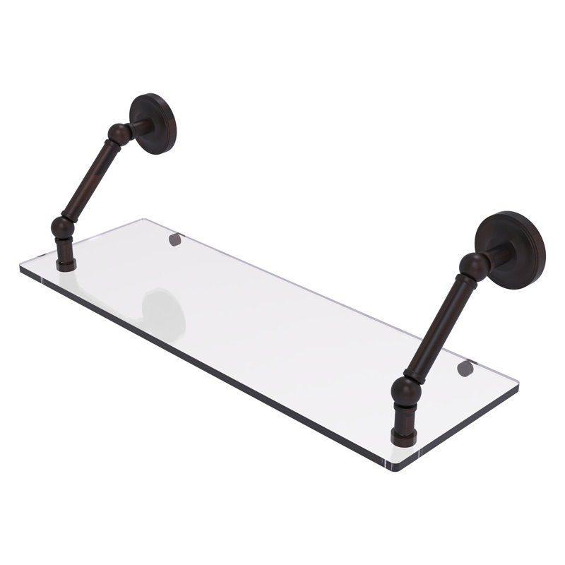 Alcott Bracket Shelf, Venetian Bronze, 8" H x 24" W x 8'" D