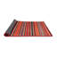 Tapis rayé rouge-946716085