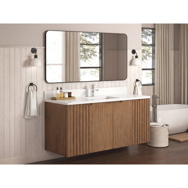 Meuble-lavabo à fixation murale 60 po
