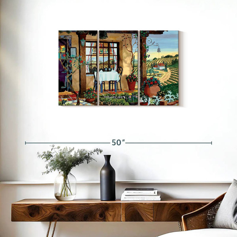 Alvord «A Taste Of Wine Country», H 20 po x l 33 po