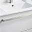 Meuble-lavabo simple 30 po avec plateau en céramique Elozor-1829514562