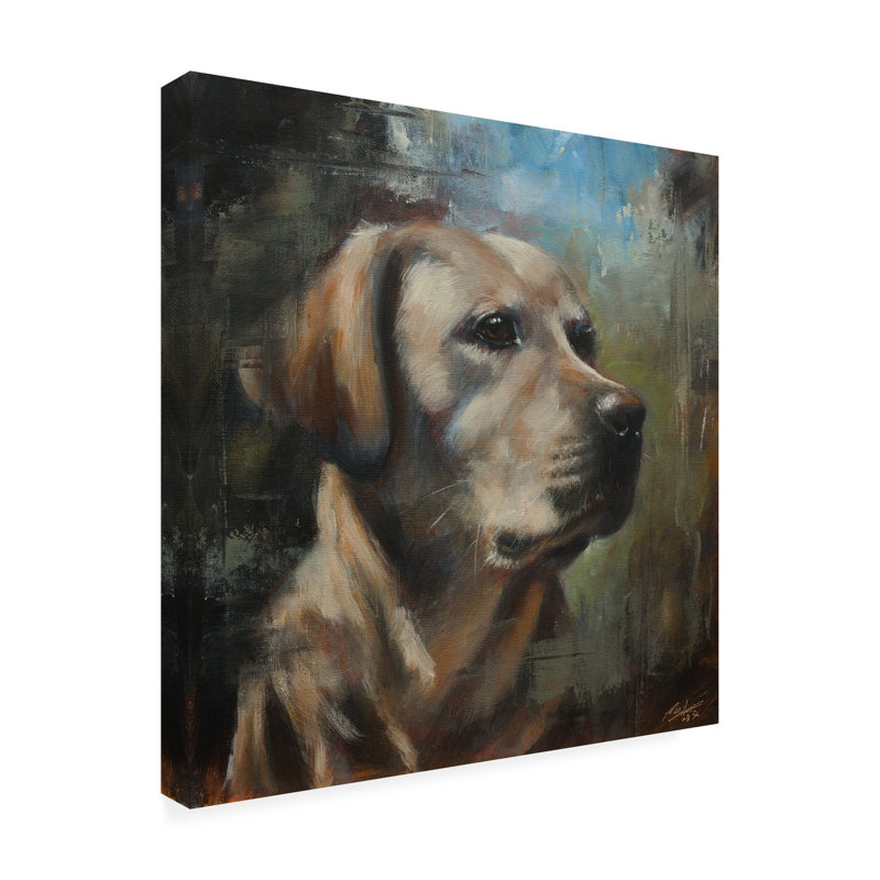 Art sur toile John John, H 14 po x l 14 po