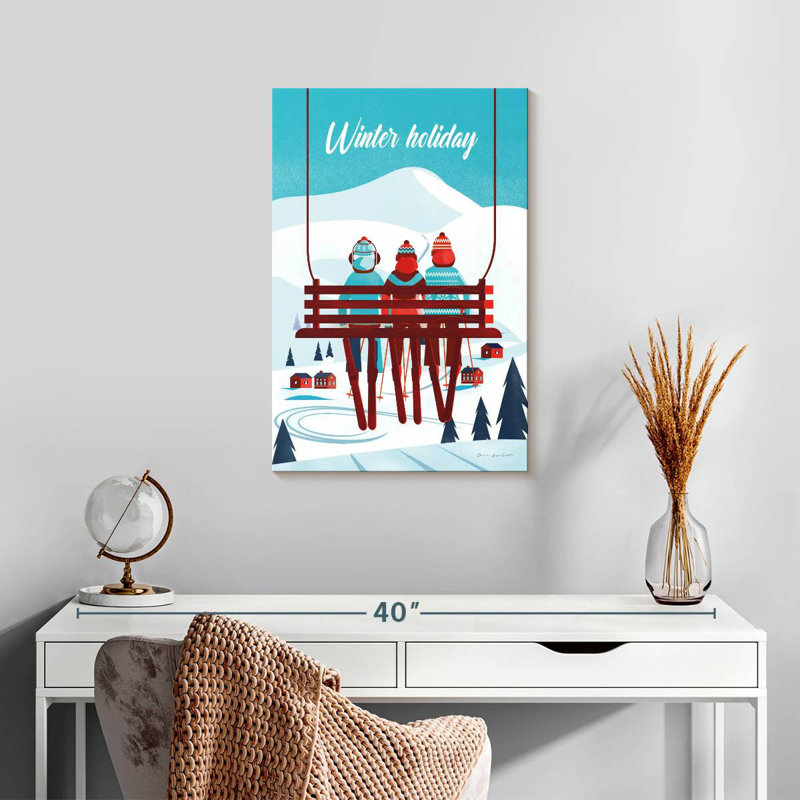 Alvord vacances d'hiver, H 24 po x l 16 po