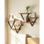 ‎Engineered Wood, Metal Floating Shelf