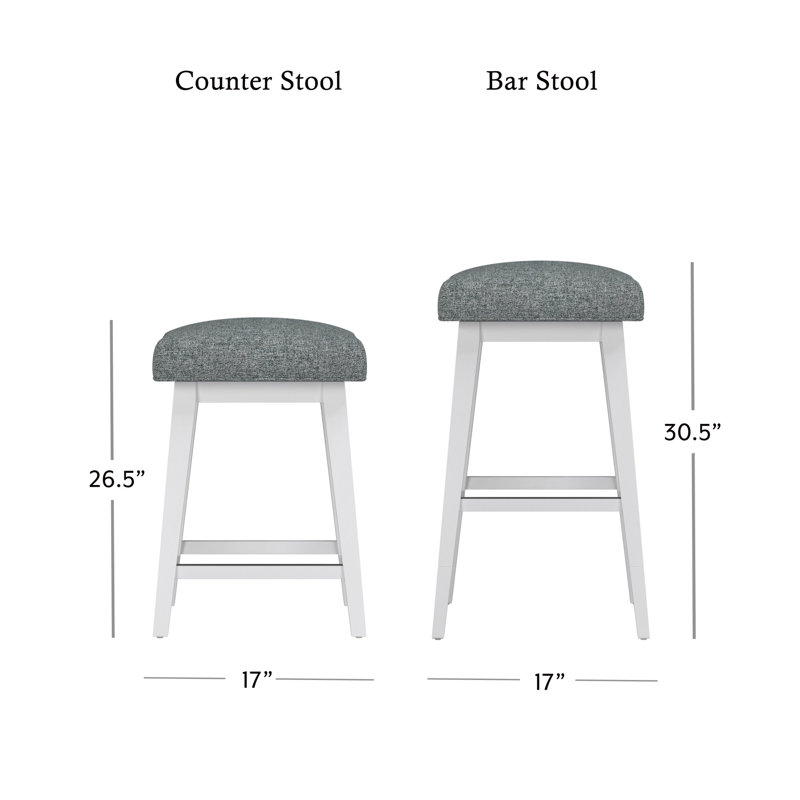 Tabouret pivotant carré en bois et à hauteur réglable Dorreen, Blanc pur, Graphite