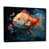 Black Floater Framed
