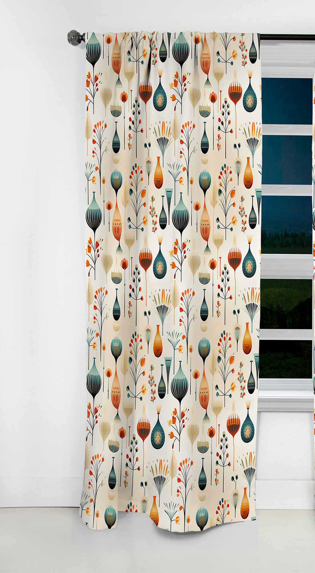 Design Art Scandinavian Midcentury Delight I - Midcentury Geometric ...