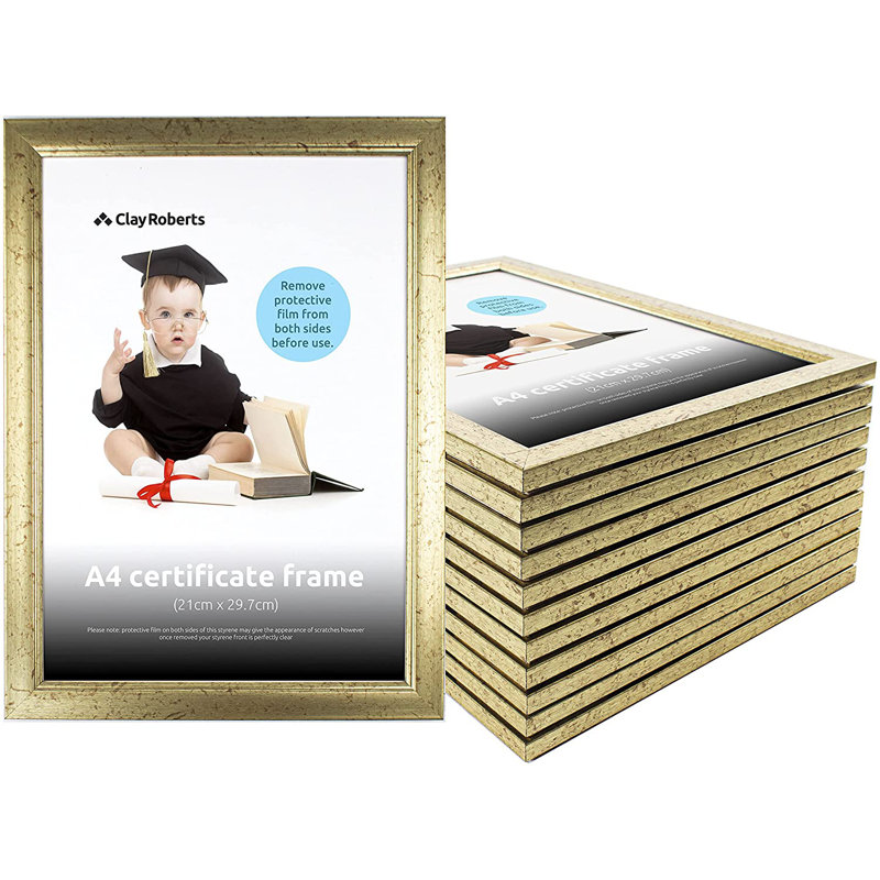 Picture Frame - Set of 12, Gold