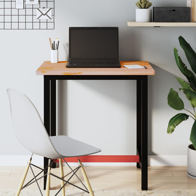 Adeeva Desk Top Solid Wood Beech, 2.5cm H x 80cm W x 55cm D