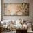 Framed Canvas Wall Art - Expressive Abstract Botanical Forms with Earthy and Pastel Accents - 16"x24", 24"x36"-1322239576-1322239580