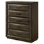 Commode 5 tiroirs Atlas