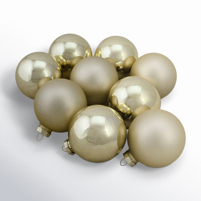 Glass Christmas Ball Ornament