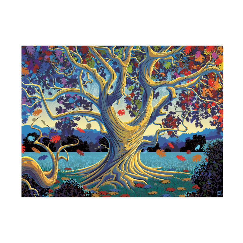 Art sur toile, Michael David Ward, H 14 po x l 19 po