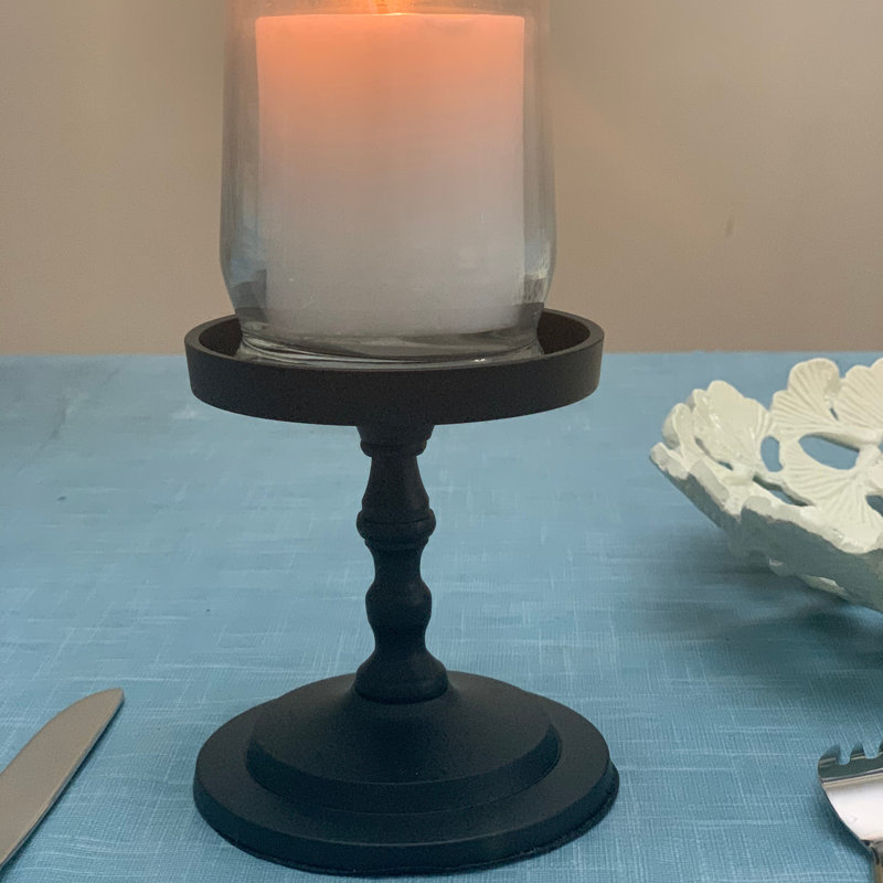 Chandelle de table en métal 4,5 po