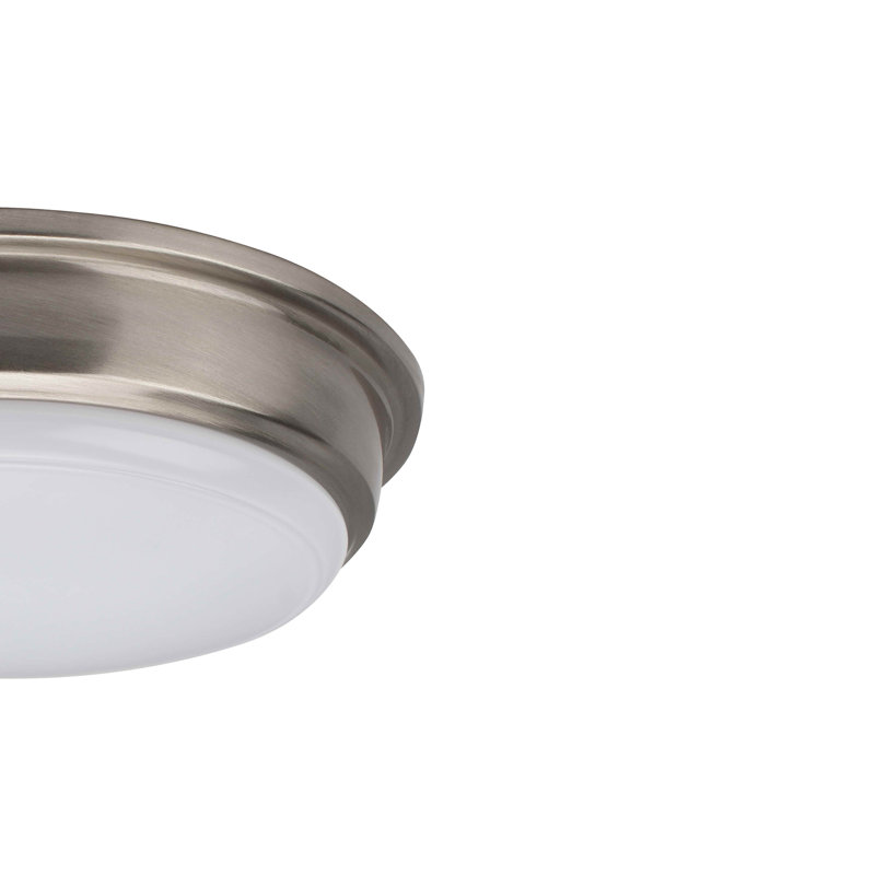 Plafonnier encastré 1 lumière DEL Vernardo, H 5 po x l 16 po x P 16 po