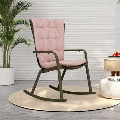 Italian style leisure simple leisure rocking chair