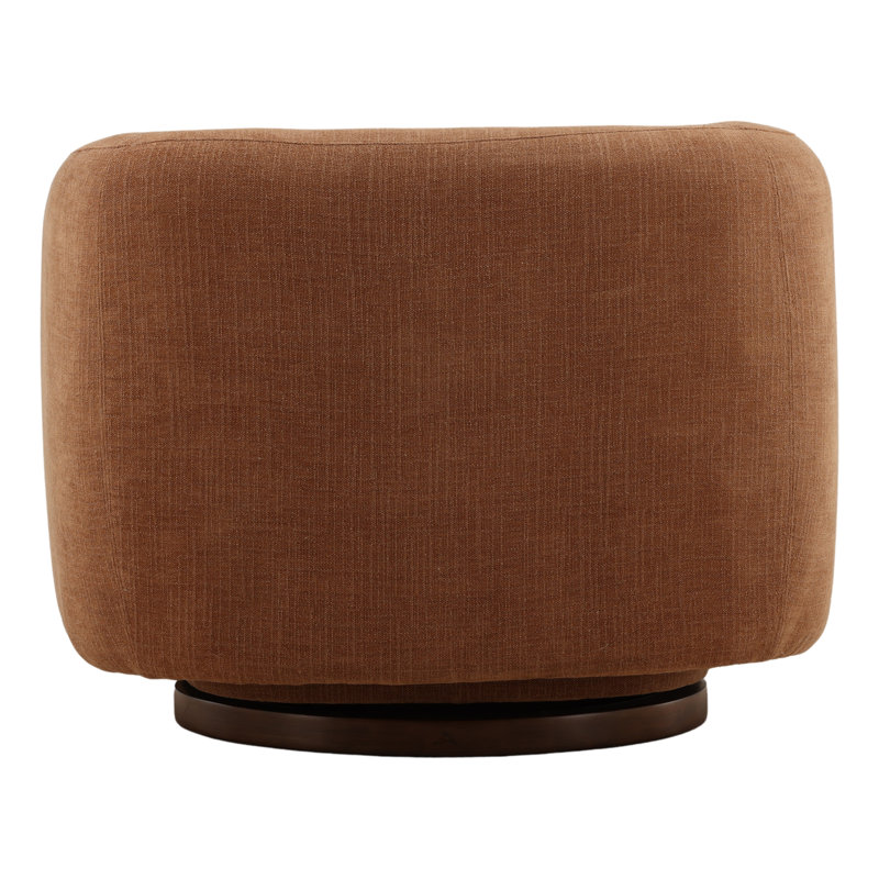 Fawn Swivel Chair Rust