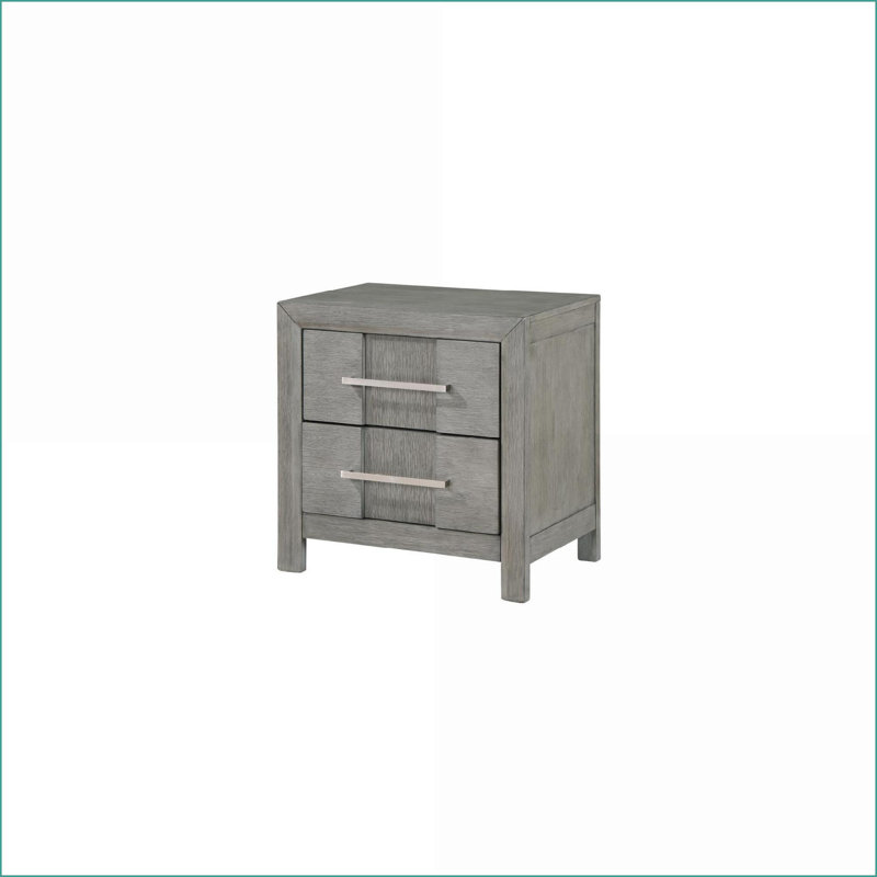 Table de chevet 2 tiroirs Modern