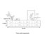 Ring ash living room black TV cabinet