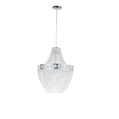Alisha 1 - Light Clear Crystal Pendant