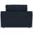 Aleda 52'' Wide Micro-Corduroy Upholstered Chair with Cuddler Cushion Seating