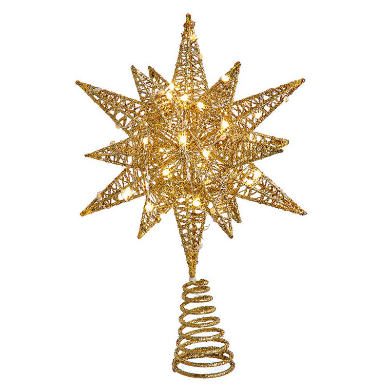 Décoration de fenêtre Starburst, Doré