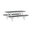 Outdoor Rectangular Picnic Table-1865777884-1865777836