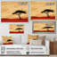 Arbre africain harmonieux 1 - Art mural africain-1190384130-1190384141