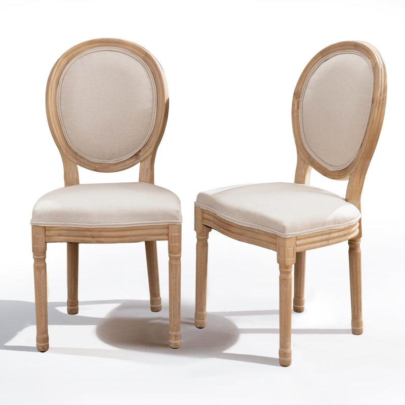 Chaise de salle à manger Karrah, Beige