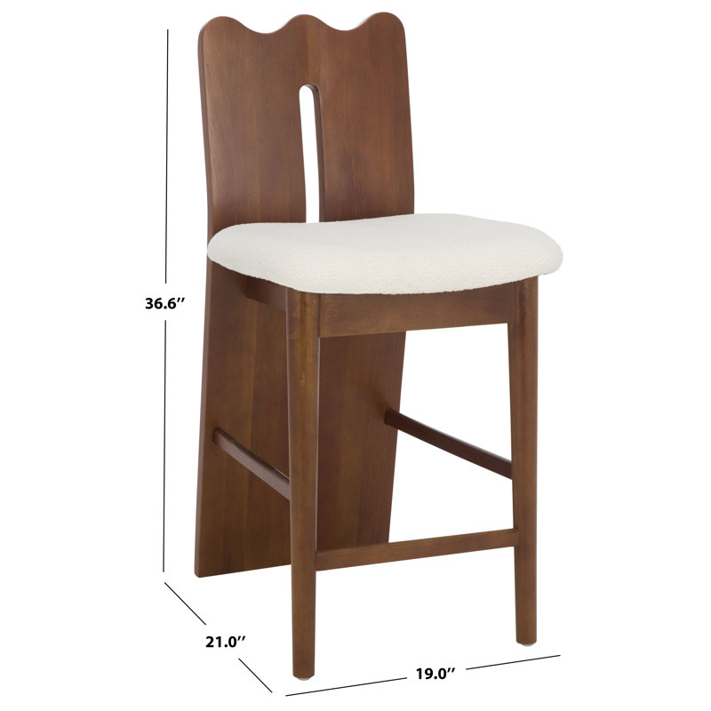 Kieran Counter Stool, Walnut