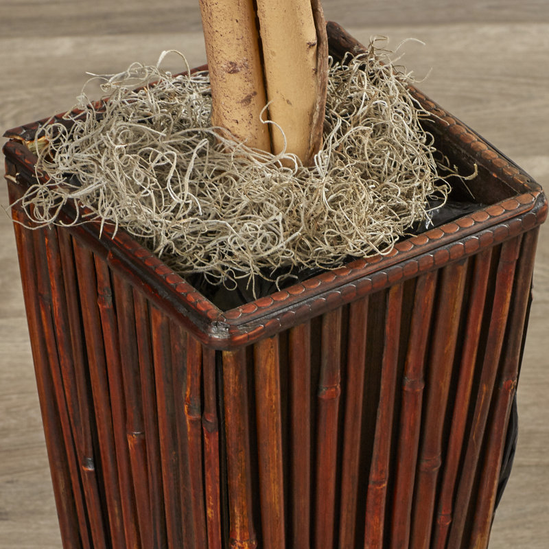 Ficus artificiel Aahil dans un vase décoratif, H 66 po x l 30 po x p 30 po