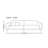 Simple Corduroy Straight - layout Sofa